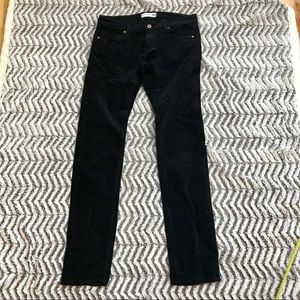 uniqlo silhouette straight slim fit pants-size 26
